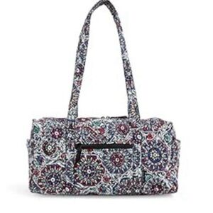 Vera Bradley Womens Cotton
Large Travel Duffel Bag, Provence Paisley, One Size B